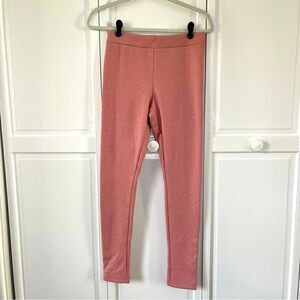 NEW Old Navy Soft and Cozy Lined Glitter Pink Paradigm Leggings Size XXL 18
